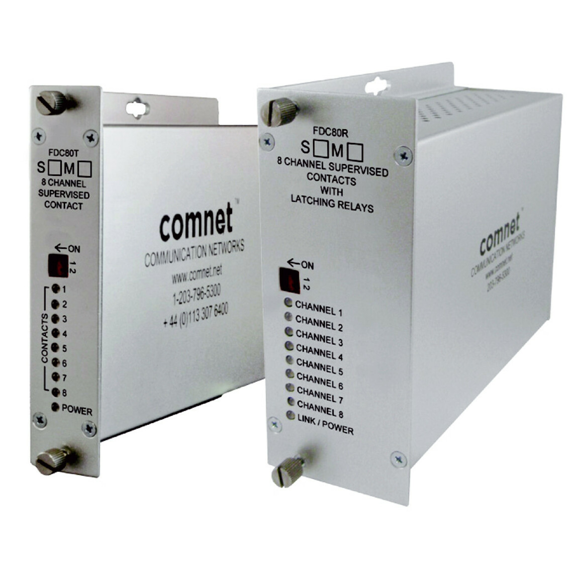 ComNet FDC80 Series 8-Channel Supervised Contact Closure