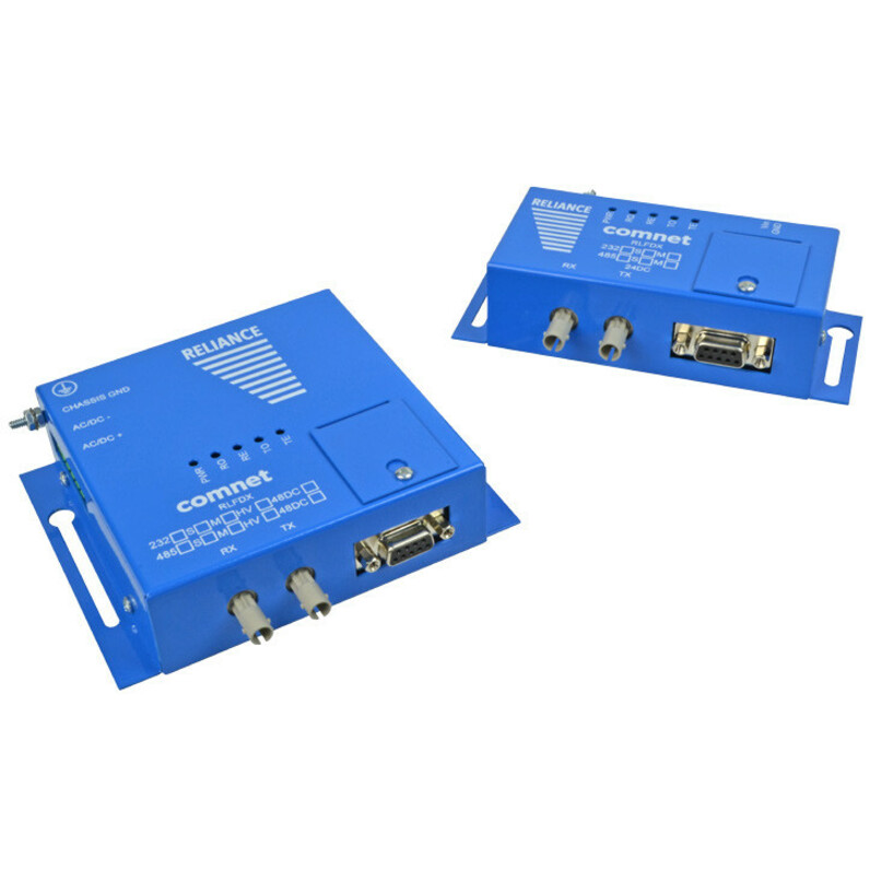 ComNet RLFDX485S2/48DC Signal Repeater - 98425.20 ft Maximum Operating Distance - Serial Port