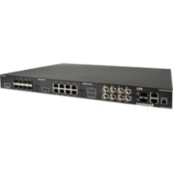 ComNet CTS24+2 Switch Chassis - 24 Ports - Manageable - 2 Layer Supported - Modular - 26 SFP Slots - 20 W Power Consumption - Twisted Pair, Optical Fiber - 1U - Rack-mountable - 5 Year Limited Warranty