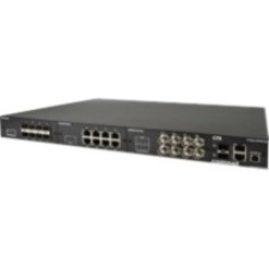 ComNet CTS24+2 Switch Chassis - 24 Ports - Manageable - 2 Layer Supported - Modular - 2 SFP Slots - 20 W Power Consumption - Twisted Pair, Optical Fiber, Coaxial - 1U - Rack-mountable - 5 Year Limited Warranty