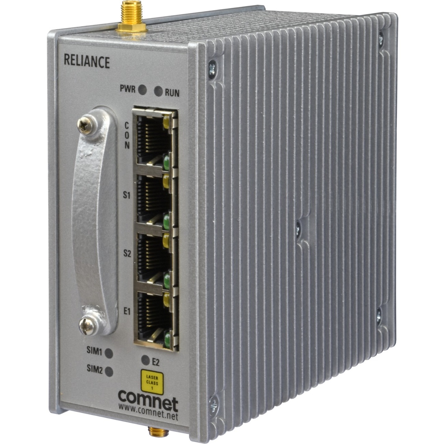 ComNet RL1000GW Layer 3 Switch - 1 Ports - Manageable - 4 Layer Supported - Twisted Pair - DIN Rail Mountable - Lifetime Limited Warranty
