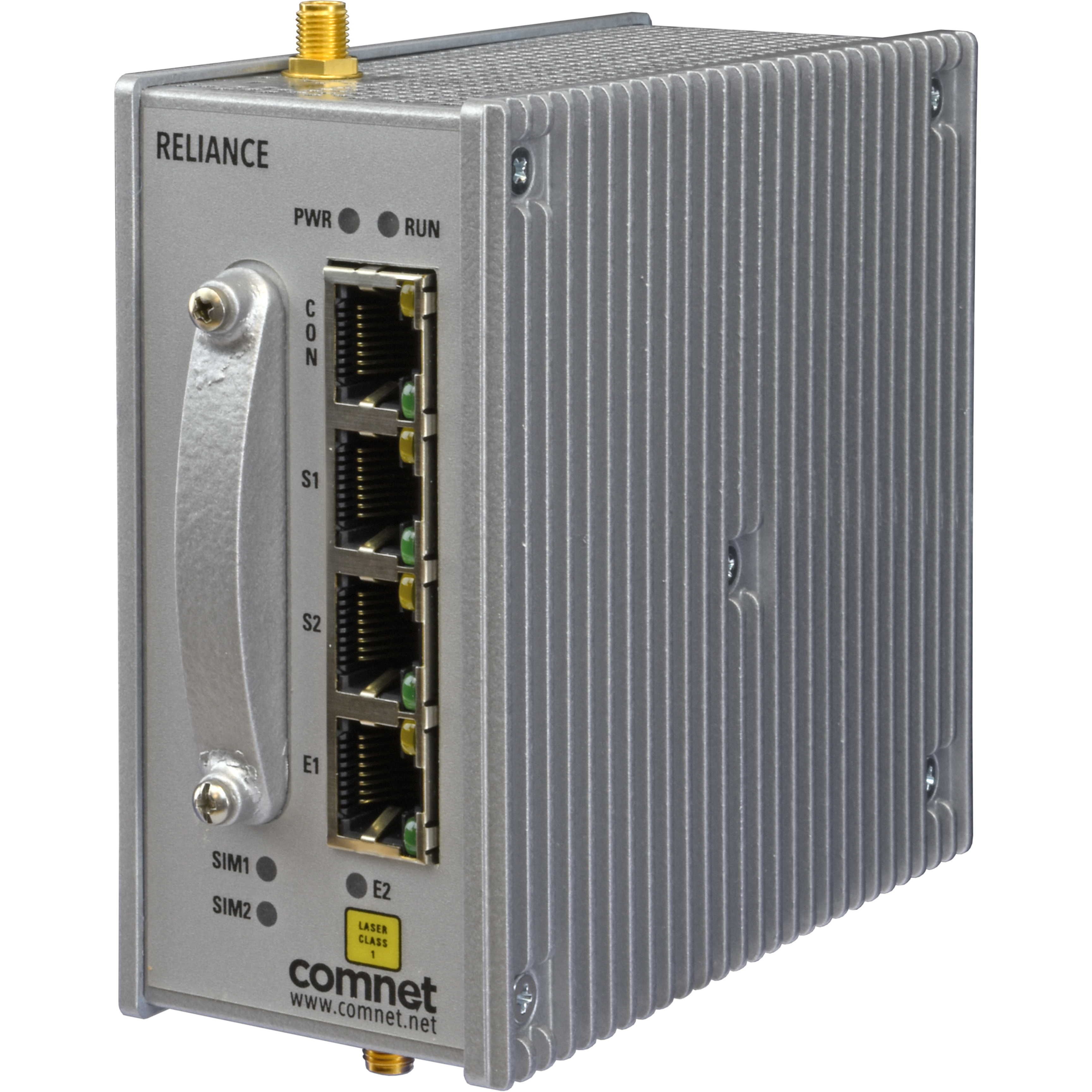 ComNet RL1000GW Layer 3 Switch - 1 Ports - Manageable - 4 Layer Supported - Twisted Pair - DIN Rail Mountable - Lifetime Limited Warranty