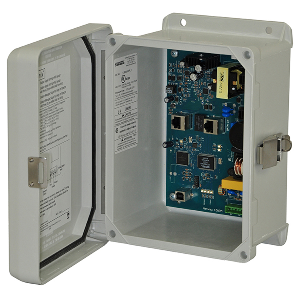 Altronix Outdoor Managed Single Port Hi-PoE Midspan Injector - 120 V AC, 230 V AC Input - 1 x 10/100/1000Base-T Input Port(s) - 1 x 10/100/1000Base-T Output Port(s) - 60 W