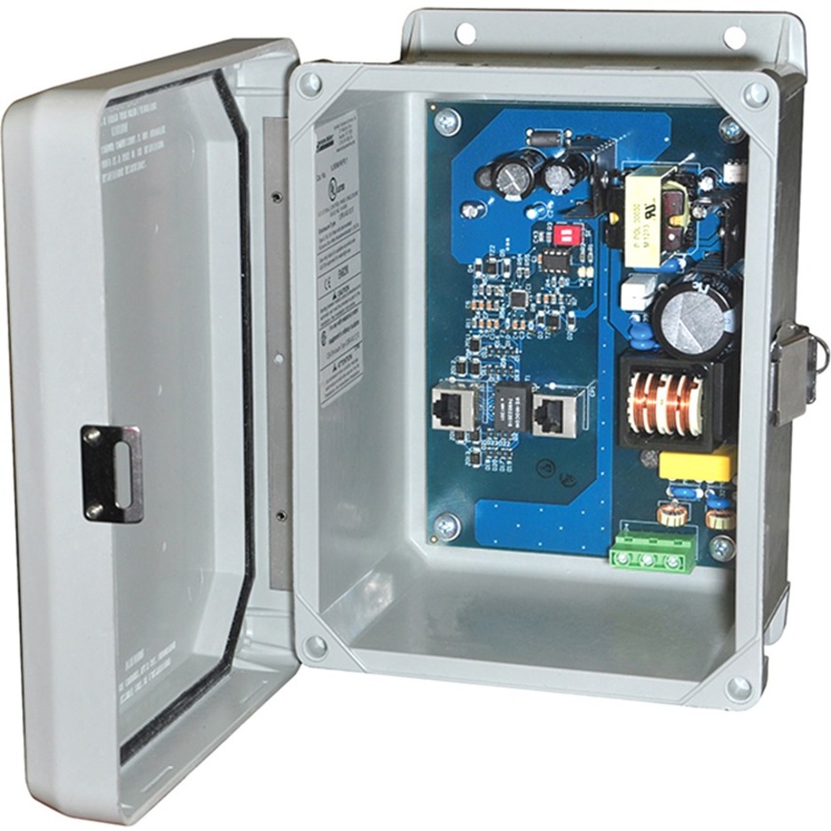 Altronix Outdoor Single Port Hi-PoE Injector - 120 V AC, 230 V AC Input - 56 V DC Output - 1 x 10/100/1000Base-T Input Port(s) - 1 x 10/100/1000Base-T Output Port(s) - 60 W