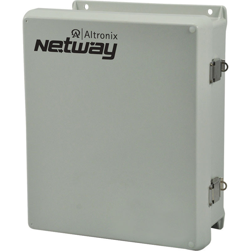 Altronix 4-port PoE+ Hardened Switch - 4 Ports - Manageable - Gigabit Ethernet - 10/100/1000Base-T, 1000Base-X - 2 Layer Supported - Modular - 1 SFP Slots - 120 W Power Consumption - 30 W PoE Budget - Twisted Pair, Optical Fiber - PoE Ports - Enclosure, Pole Mount - Lifetime Limited Warranty