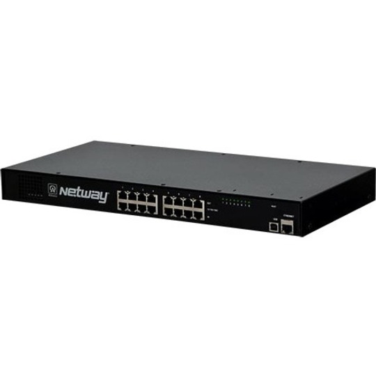 Altronix NetWay8G PoE Injector - 120 V AC, 230 V AC Input - 55 V DC Output - 1 x 10/100/1000Base-T Input Port(s) - 8 x 10/100/1000Base-T Output Port(s) - 240 W - 1U