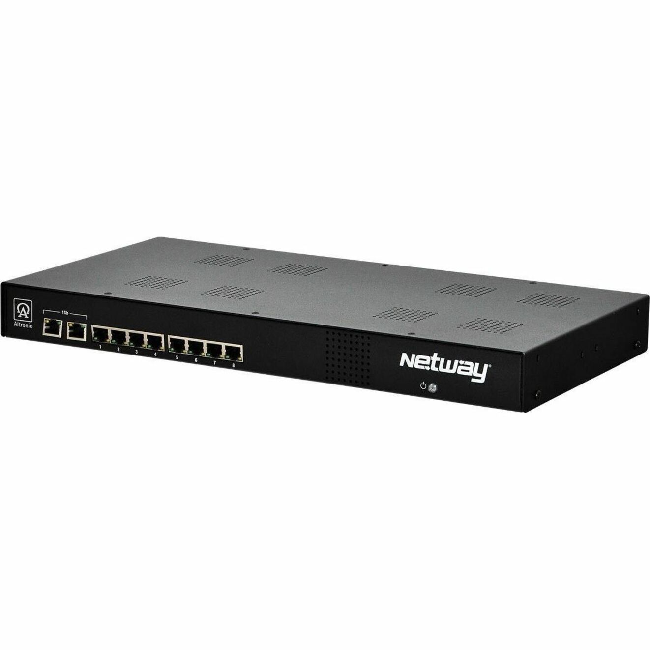 NetWay Ethernet Switch - 8 Ports - Manageable - Gigabit Ethernet - 10/100/1000Base-T - 240 W PoE Budget - Twisted Pair - 1U - Rack-mountable - Lifetime Limited Warranty