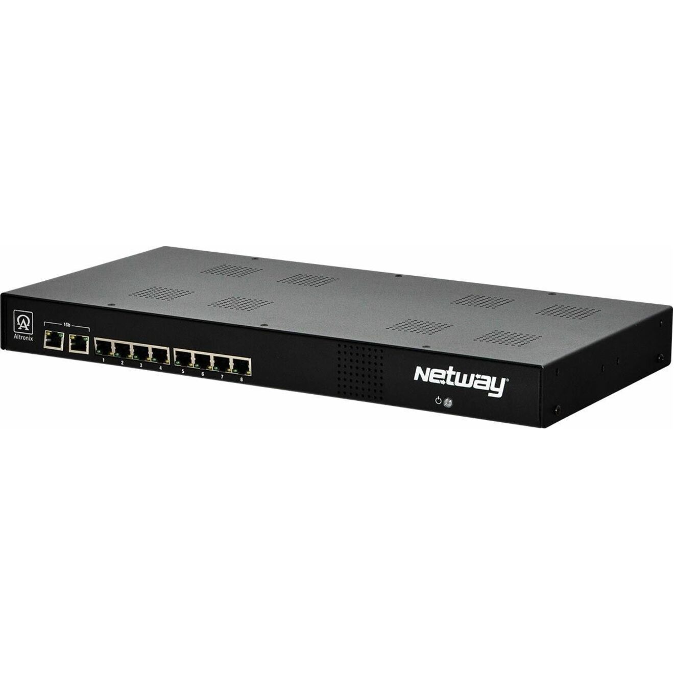 NetWay Ethernet Switch - 8 Ports - Manageable - Gigabit Ethernet - 10/100/1000Base-T - 240 W PoE Budget - Twisted Pair - 1U - Rack-mountable - Lifetime Limited Warranty