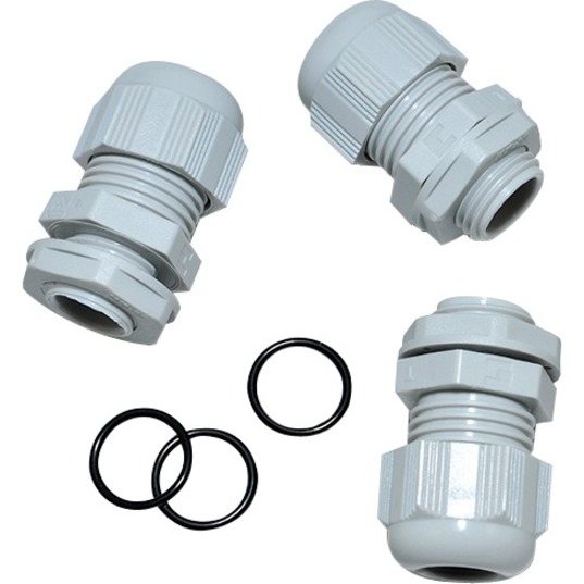Altronix WG1 NEMA Rated Wire Gland Inlets - Cable Gland - 8" Length - Polyamide, Chloroprene Rubber (CR) - 1 Pack