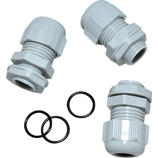 Altronix WG1 NEMA Rated Wire Gland Inlets - Cable Gland - 8" Length - Polyamide, Chloroprene Rubber (CR) - 1 Pack