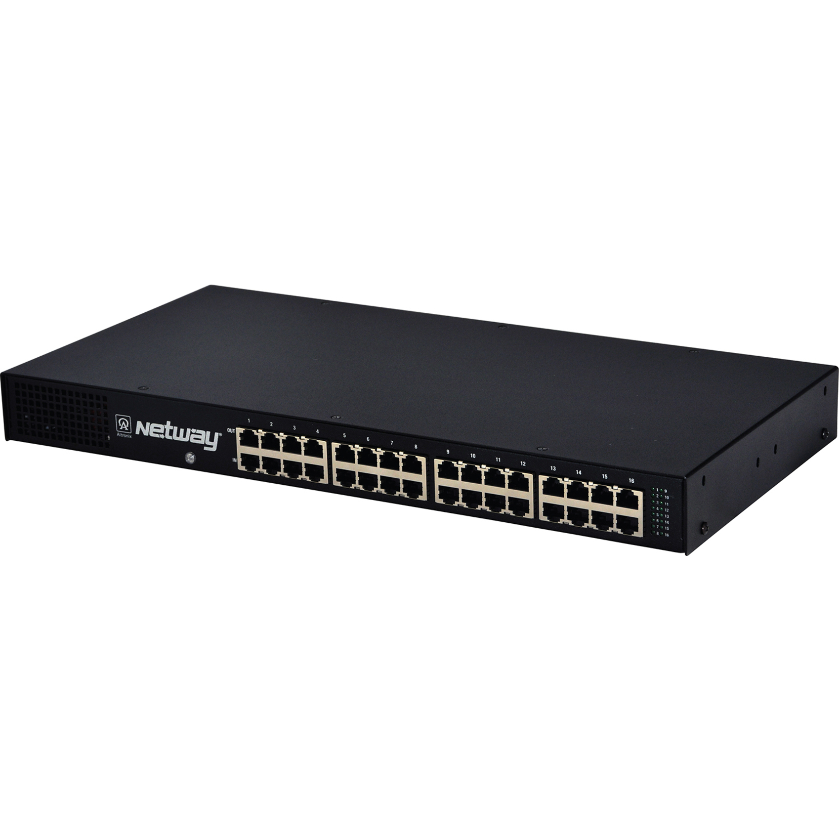 Altronix 16Port Managed POE+ MIDSPN 480W - 120 V AC, 230 V AC Input - 480 W - 1U - Rack-mountable