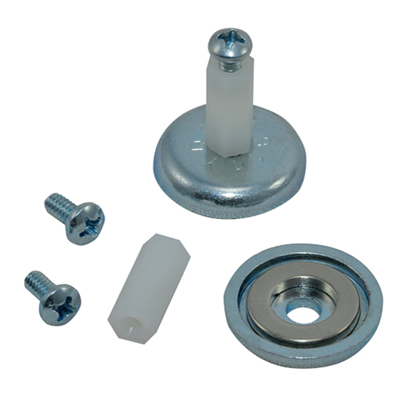 Altronix MM24 Magnet Mount for Enclosure, Backplane - 26 lb Load Capacity - 24 Pack