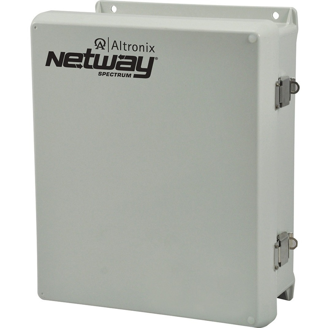 NetWay 4-port Outdoor Hardened 4PPoE (802.3bt) Switch with Integral Power - 4 Ports - Manageable - Gigabit Ethernet - 10/100/1000Base-T, 1000Base-X - 2 Layer Supported - Modular - 2 SFP Slots - 180 W PoE Budget - Optical Fiber, Twisted Pair - PoE Ports - Pole Mount - Lifetime Limited Warranty