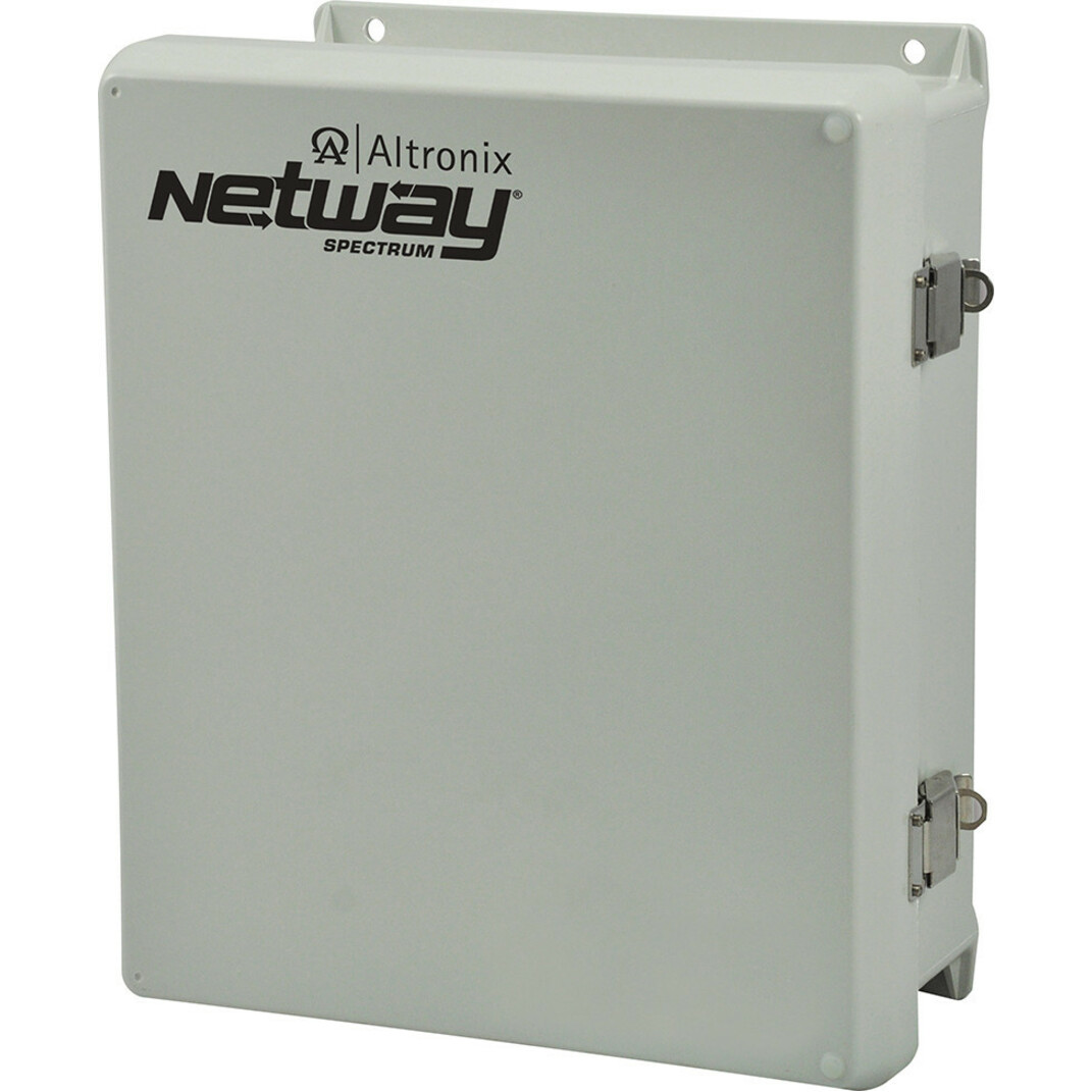 NetWay 4-port Outdoor Hardened 4PPoE (802.3bt) Switch with Integral Power - 4 Ports - Manageable - Gigabit Ethernet - 10/100/1000Base-T, 1000Base-X - 2 Layer Supported - Modular - 2 SFP Slots - 180 W PoE Budget - Optical Fiber, Twisted Pair - PoE Ports - Pole Mount - Lifetime Limited Warranty