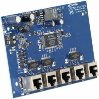 NetWay NetWay5A 5-Port Hardened Switch - 5.0 Ports - Fast Ethernet - 10/100Base-T - 2 Layer Supported - Twisted Pair - PoE Ports - Lifetime Limited Warranty