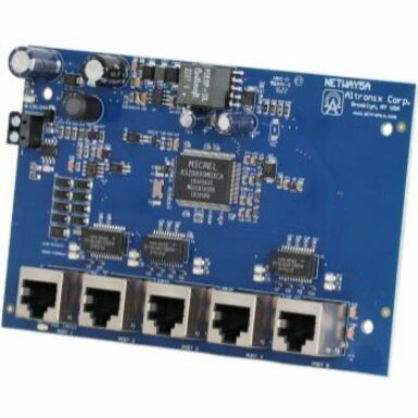 NetWay NetWay5A 5-Port Hardened Switch - 5.0 Ports - Fast Ethernet - 10/100Base-T - 2 Layer Supported - Twisted Pair - PoE Ports - Lifetime Limited Warranty