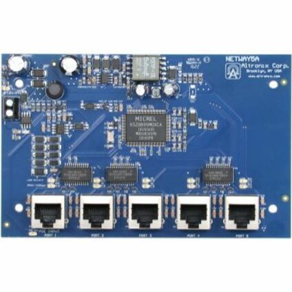 NetWay NetWay5A 5-Port Hardened Switch - 5.0 Ports - Fast Ethernet - 10/100Base-T - 2 Layer Supported - Twisted Pair - PoE Ports - Lifetime Limited Warranty