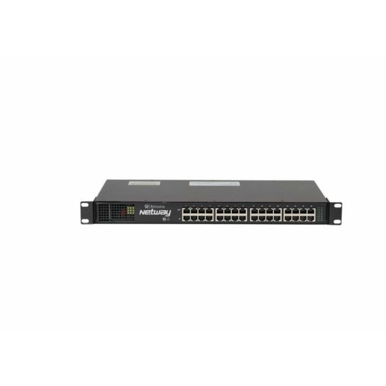 NetWay NetWay161G PoE Injector - 120 V AC, 230 V AC Input - 16 x 10/100/1000Base-T Input Port(s) - 16 x 10/100/1000Base-T Output Port(s) - 480 W - 1U