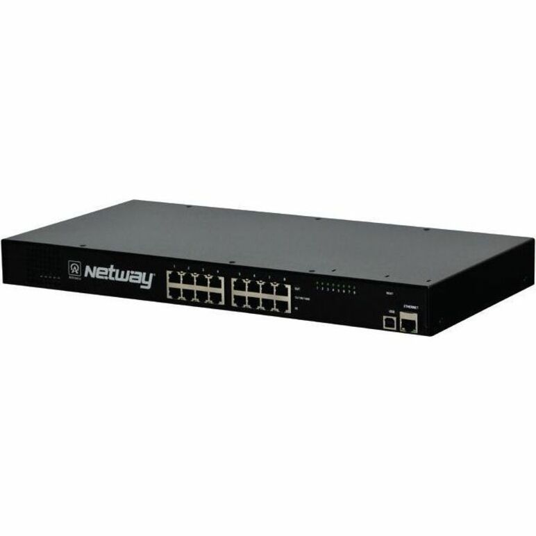 NetWay NETWAY81G PoE Injector - 120 V AC, 230 V AC Input - 8 x 10/100/1000Base-T Input Port(s) - 8 x 10/100/1000Base-T Output Port(s) - 240 W - 1U