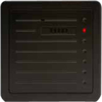 HID ProxPro II 5458B Card Reader Access Device - Black - Proximity - 8" Operating Range - 16 V DC