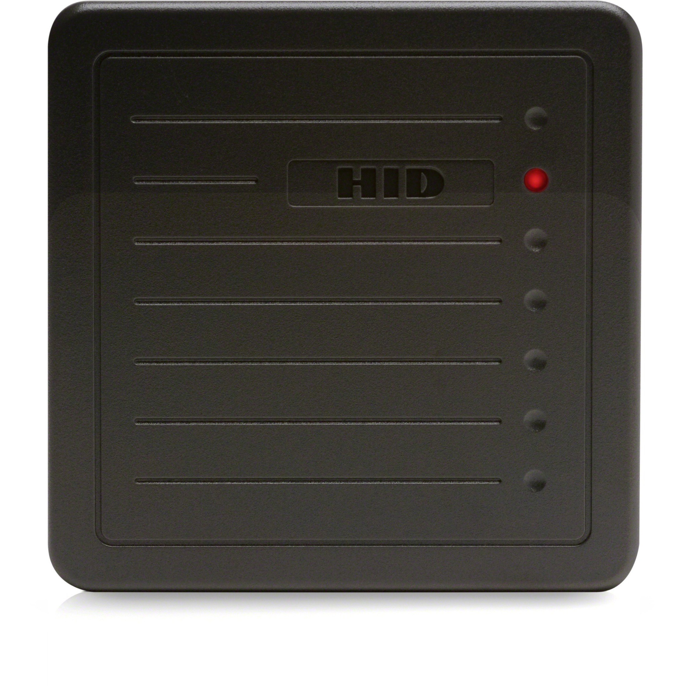 HID 125 kHz Wall Switch Proximity Reader - 8" Operating Range - Wiegand - Gray