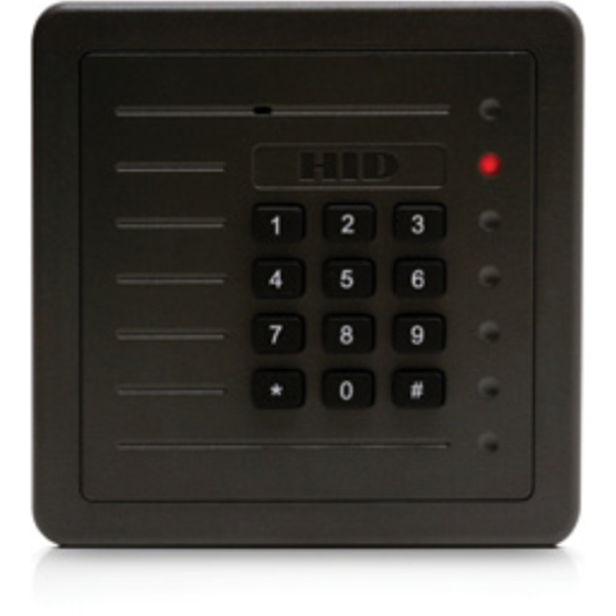 HID ProxPro Card Reader/Keypad Access Device - Charcoal Gray - Proximity - Wiegand