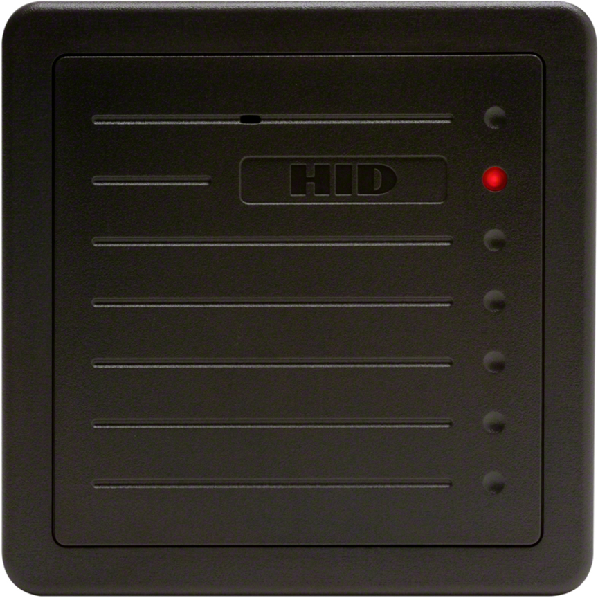 HID ProxPro 5355 125 kHz Wall Switch Proximity Reader - Gray, Beige Door - Proximity - Wiegand - 12 V DC