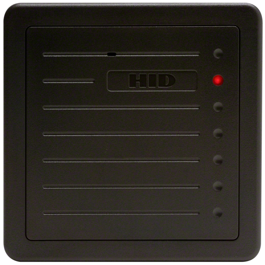 HID ProxPro 5355 125 kHz Wall Switch Proximity Reader - Gray, Beige Door - Proximity - Wiegand - 12 V DC