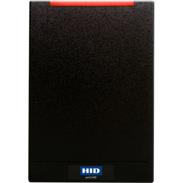 HID pivCLASS RP40-H Smart Card Reader - Cable - 3.30" Operating Range - Black