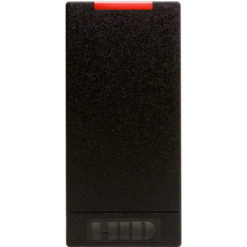 HID iCLASS R10 6100C Smart Card Reader - Cable - 3.25" Operating Range - Black