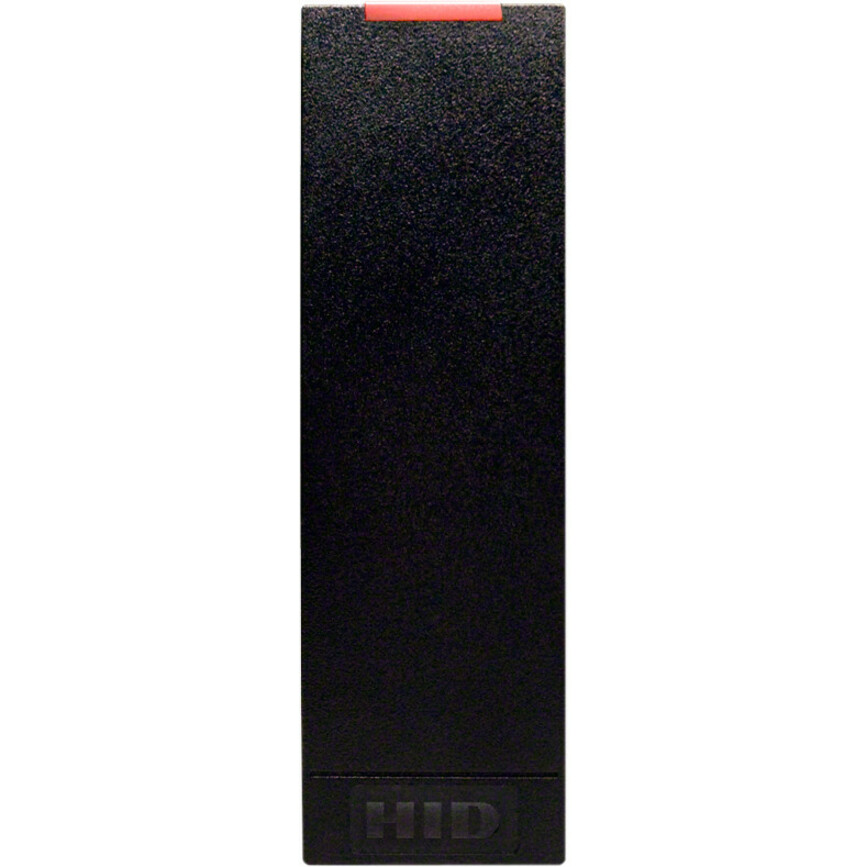 HID iCLASS SE R15 Smart Card Reader - Cable - 2.60" Operating Range - Black