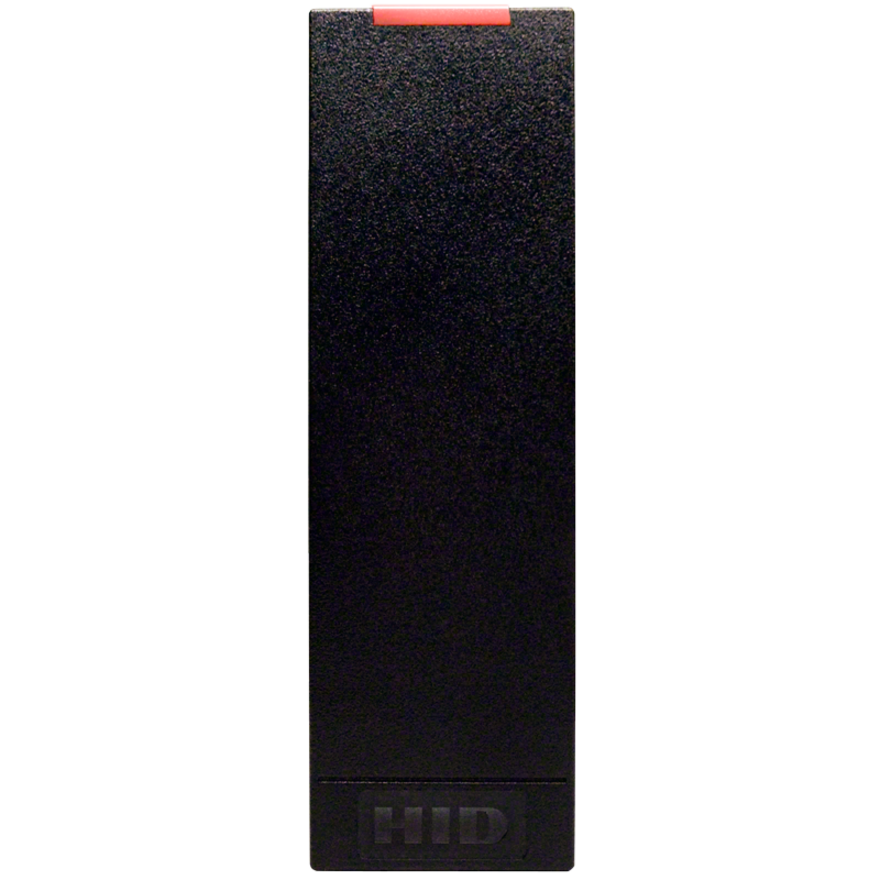 HID iCLASS SE R15 Smart Card Reader - Cable - 2.60" Operating Range - Black