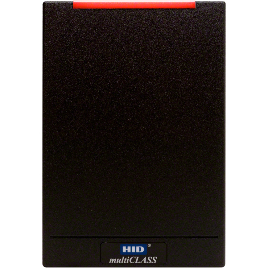 HID pivCLASS RP40-H Smart Card Reader - Contactless - Cable - 3.30" Operating Range - Wiegand, Pigtail - Wall Mountable - Black