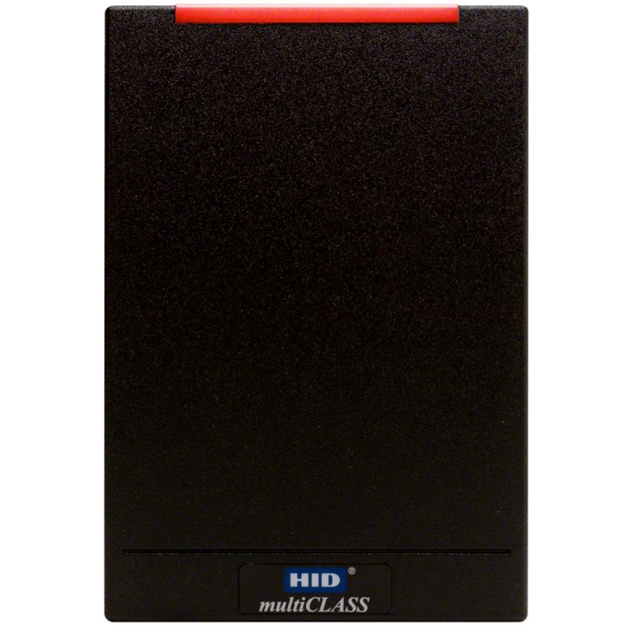 HID multiCLASS RP40 Smart Card Reader - Cable - 3.50" Operating Range - Black