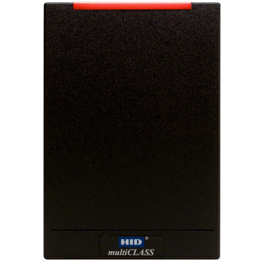 HID pivCLASS RP40-H Smart Card Reader - Cable - 3.30" Operating Range - Black