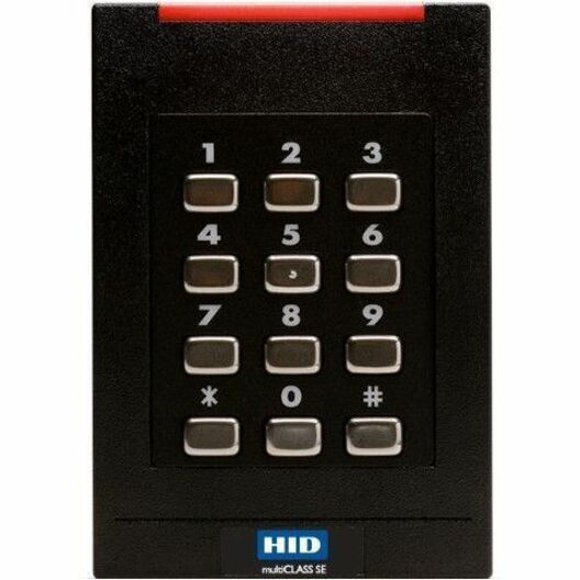 HID multiCLASS SE RPK4 Contactless Smart Card Reader - Wall Switch Keypad - Contactless - Cable - Wiegand - Wall Mountable