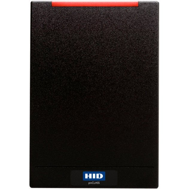 HID pivCLASS RP40-H Smart Card Reader - Cable - 3.30" Operating Range - Black