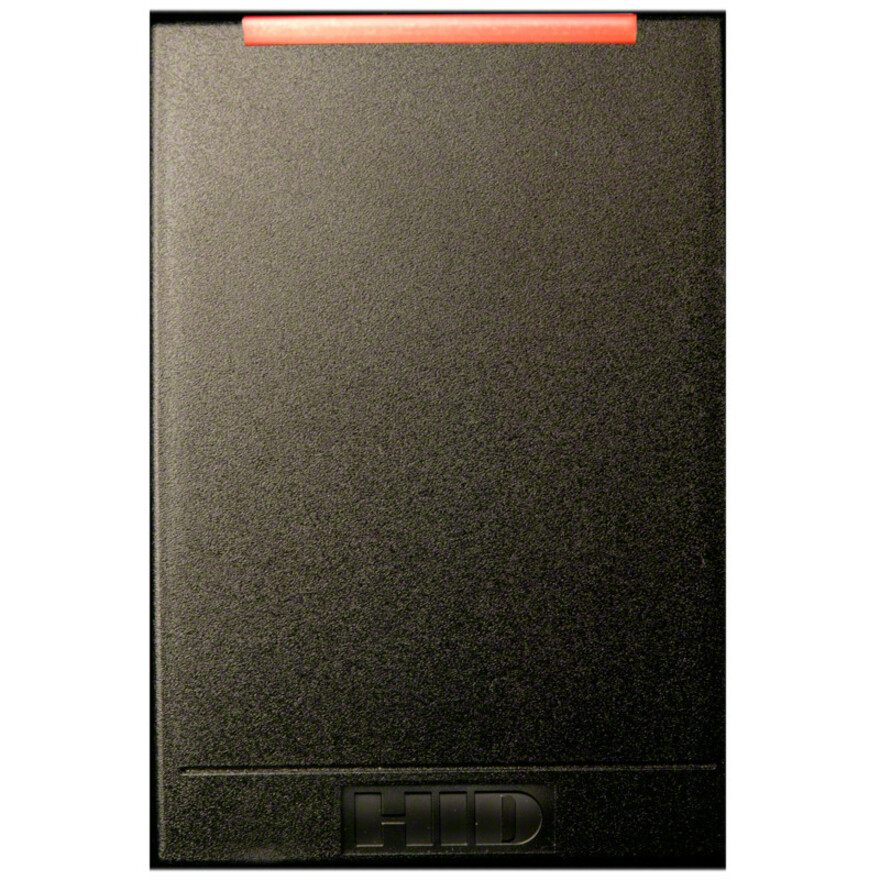 Fargo Wall Switch Smart Card Reader 6120 - Black Door - Proximity - 4.75" Operating Range
