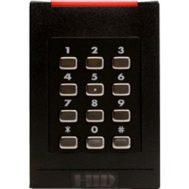 HID pivCLASS RPK40-H Smart Card Reader - Cable - Black