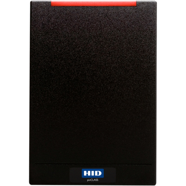 HID pivCLASS RP40-H Smart Card Reader - Cable - 3.30" Operating Range - Black