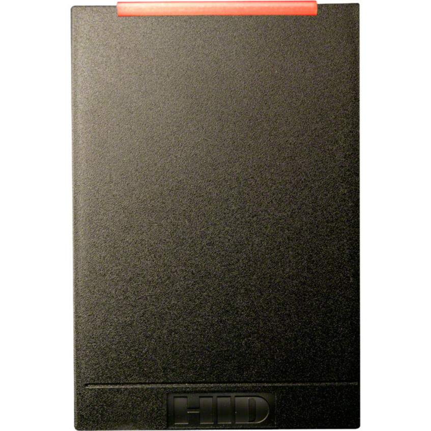 HID Wall Switch Smart Card Reader 6120 - Cable - 4.75" Operating Range - Black