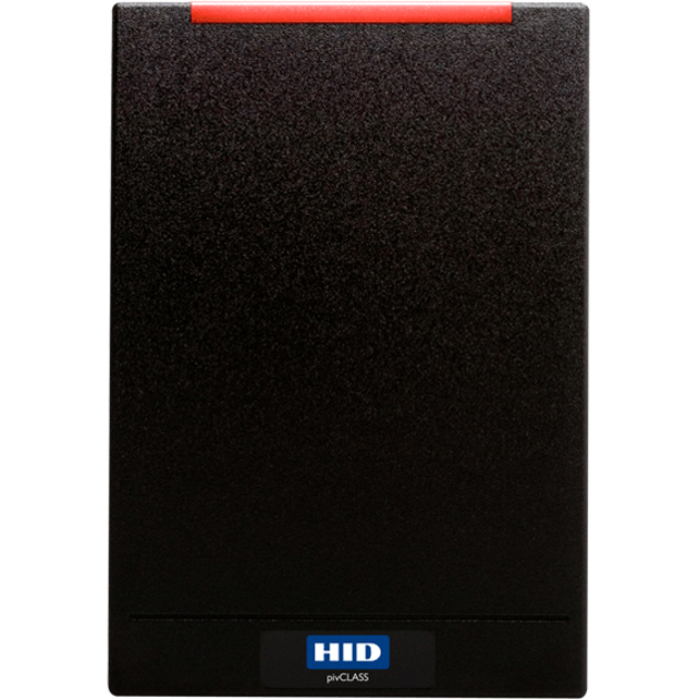 HID pivCLASS R40-H Smart Card Reader - Cable - Black