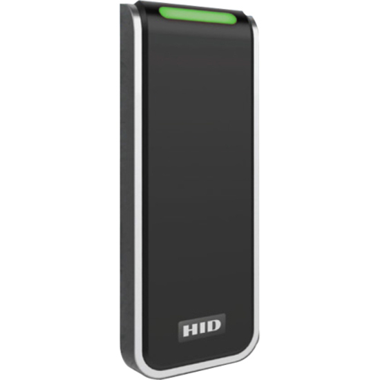 HID Signo 20 Card Reader Access Device - Black, Silver Door - Proximity - 3.94" Operating Range - Bluetooth - Serial - Wiegand - 12 V DC