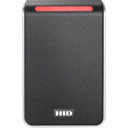 HID Signo 40 Smart Card Readers - Contactless - Cable - 3.94" Operating Range - Pigtail - Wall Mountable, Box Mount - Black, Silver
