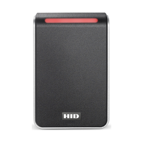 HID Signo 40 Smart Card Reader - Contactless - Cable - 4" Operating Range - Wiegand - Black, Silver
