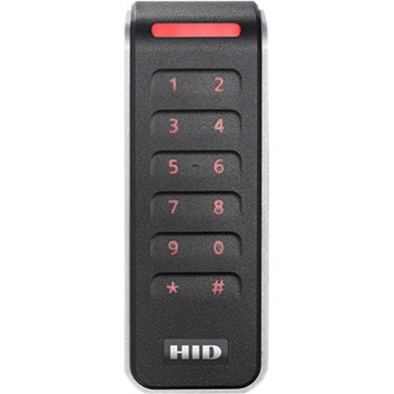 HID Signo 20K Smart Card Reader - Contactless - Cable - 4" Operating Range - Pigtail - Black, Silver