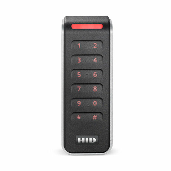 HID Signo 20K Smart Card Reader - Contactless - Cable - 4" Operating Range - Pigtail - Black, Silver