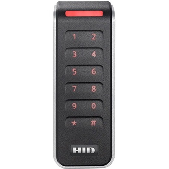 HID Signo 20K Smart Card Reader - Contactless - Cable - 4" Operating Range - Wiegand - Black, Silver