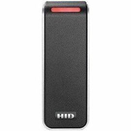 HID Signo 20 Card Reader Access Device - Black, Silver Door, Outdoor, Indoor - Proximity - 3.94" Operating Range - Bluetooth - Serial - Wiegand - 12 V DC