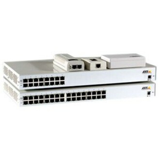 Axis 8-Port Power over Ethernet Midspan - -48 V DC Output - 8 x 10/100Base-TX Output Port(s)